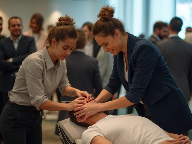 Etkinlikler İçin Mükemmel Çözüm: Sandalye Masajı İle Stresi Yenin