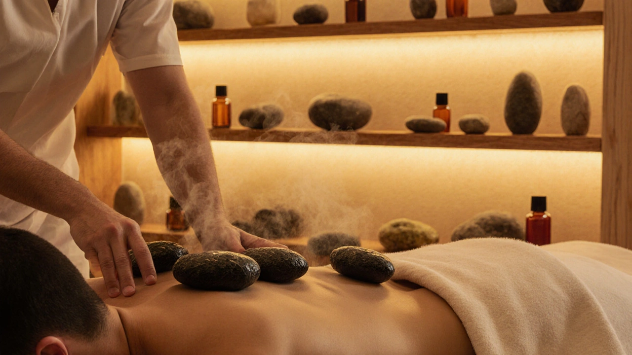 Lava Taşı Masajı: İyileşme İçin Basit ve Etkili Bir Yöntem