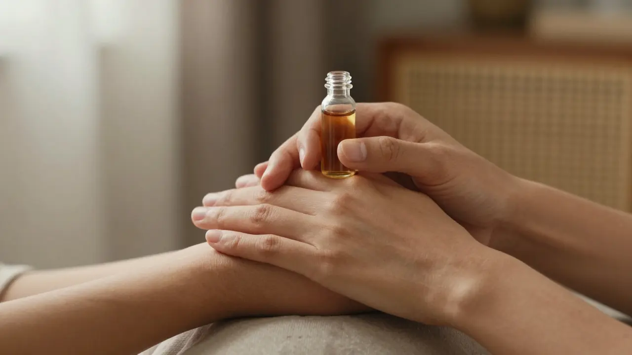 Güven içinde elleri birleştirilmiş çiftin huzurlu anı