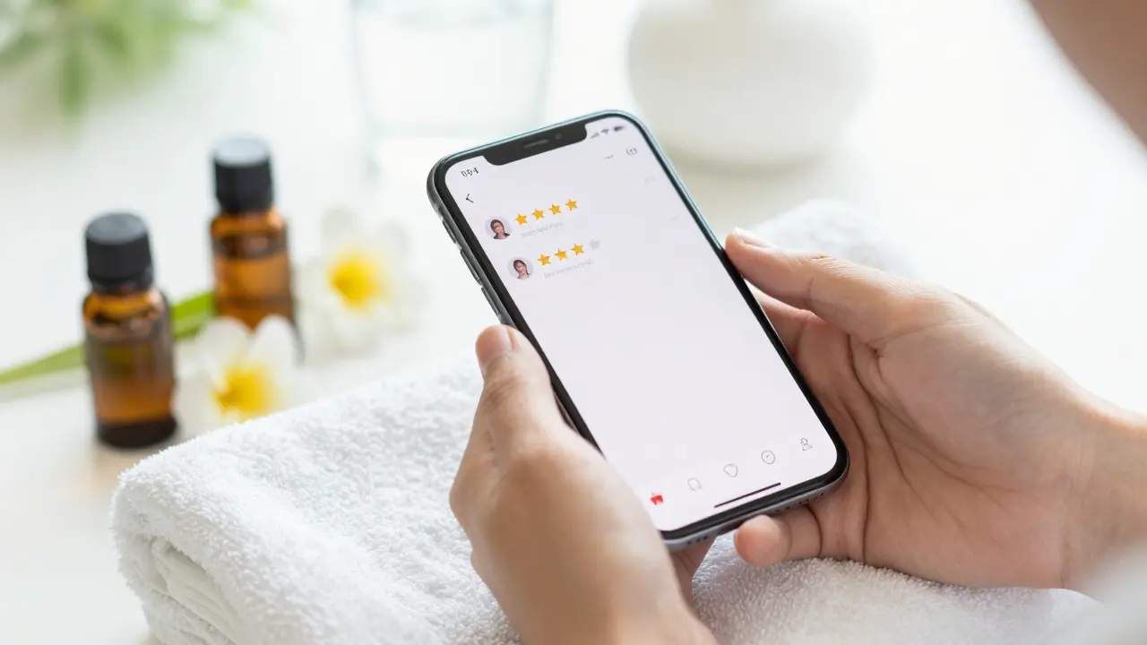 Temizlik ve güveni simgeleyen modern bir spa ortamı detayı